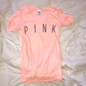 Vs pink tee